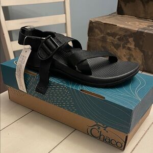 Chaco Classic Kids Black Adjustable Sandals